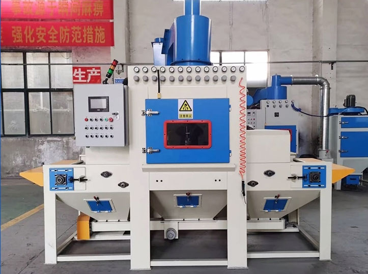 自動輸送式噴砂機